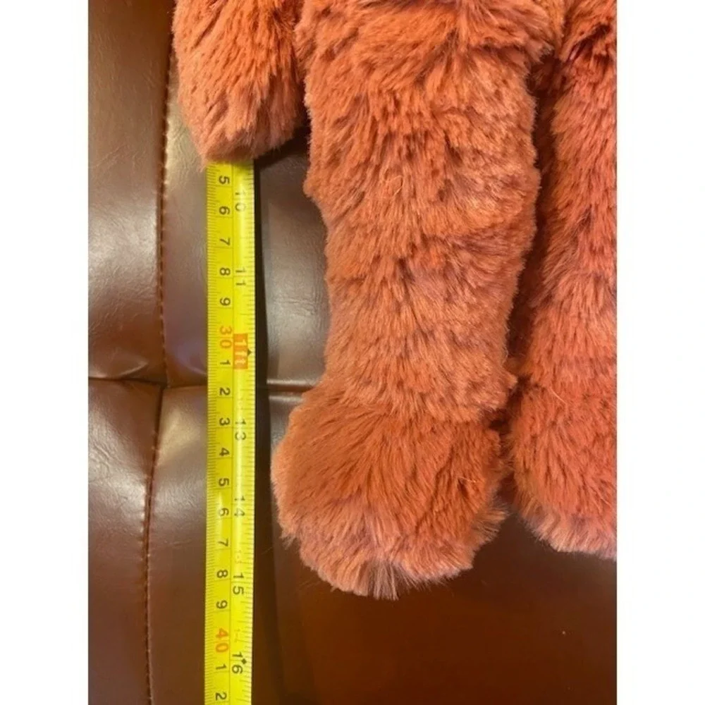 Slumberkins Alpaca Plush Rust Orange Stuffed Animal Emotional Support Toy 15